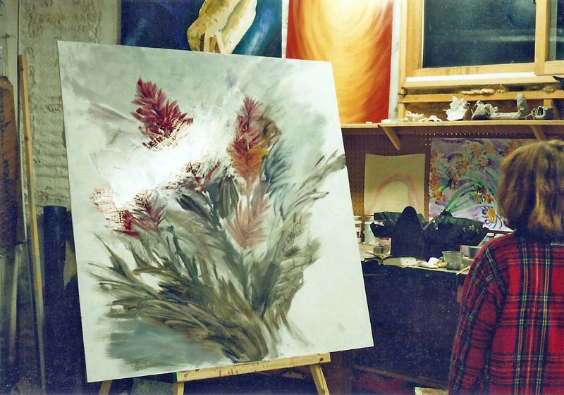 art for kids ages 4 through 80 in the grain bins